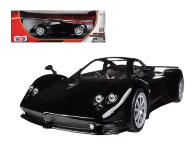 Motormax Pagani Zonda F Black 1/18 Diecast Car Model By