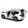 Motormax Toyota Land Cruiser 1 By 24 Scale Diecast Model Car, White