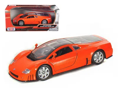 Motormax 1 By 24 Volkswagen Nardo W12 Diecast Car Model - Orange