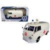 Motormax Volkswagen Type 2 T1 Ambulance Cream 1-24 Diecast Model Car