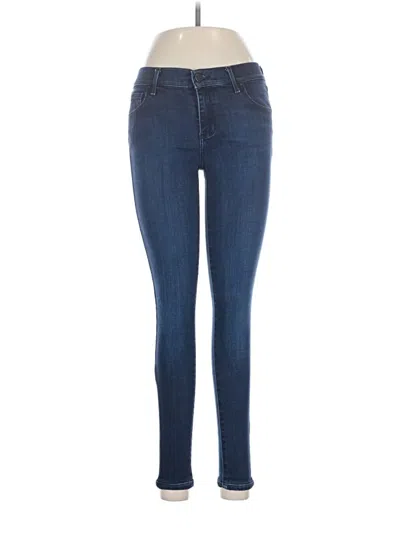 Pre-owned Mott & Bow Jeggings In Blue