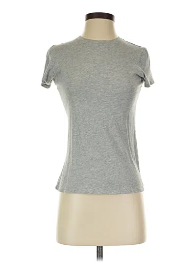 Pre-owned Mott & Bow Short Sleeve Turtleneck In Gray