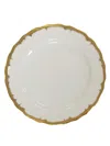Mottahedeh Chelsea Feather Gold Bread And Butter Plate