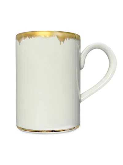 Mottahedeh Chelsea Feather Mug In Gold