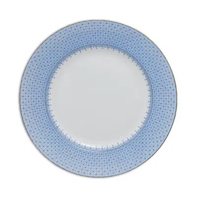 Mottahedeh Cornflower Lace Dessert Plate In Light Pastel