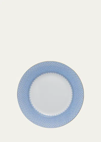 Mottahedeh Cornflower Lace Dessert Plate In Lt. Blue