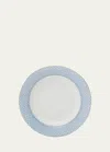 Mottahedeh Cornflower Lace Rim Soup Bowl In Lt. Blue