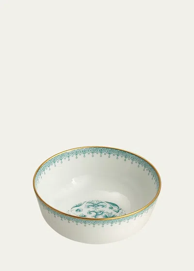 Mottahedeh Green Lace Dessert Bowl