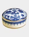 Mottahedeh Imperial Blue Small Box In Blue