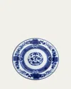Mottahedeh Imperial Blue Dinner Plate In Blu/wht