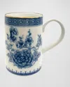 Mottahedeh Imperial Blue Mug In Blue