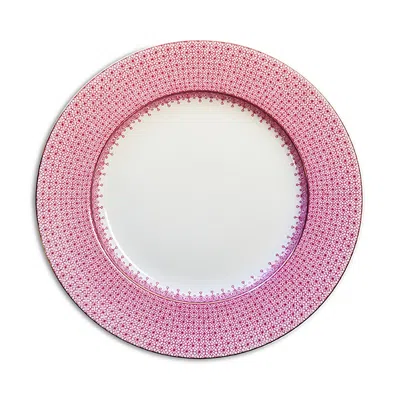 Mottahedeh Pink Lace Bread And Butter Plate