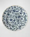 Mottahedeh Sacred Bird & Butterfly Blue Dinner Plate In Blue