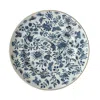 Mottahedeh Sacred Bird & Butterfly Blue Dinner Plate In Blue