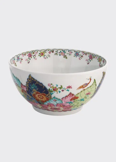 Mottahedeh Tobacco Leaf 9" Bowl In Multi