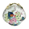 Mottahedeh Tobacco Leaf Shell Dish In Multi
