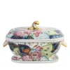 Mottahedeh Tobacco Leaf Tureen In Multi