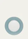 Mottahedeh Turquoise Lace Service Plate In Turquoise
