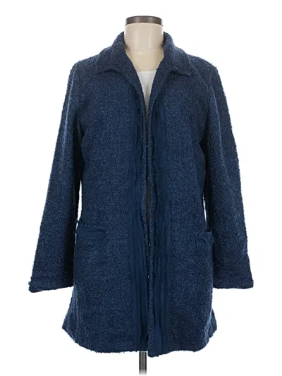 Pre-owned Motto Coat In Blue