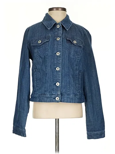 Pre-owned Motto Denim Jacket In Blue