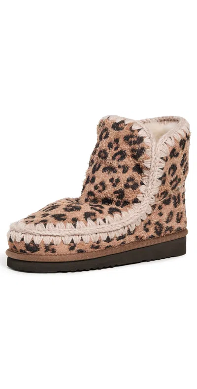 Mou 18 Boots Leopard Tobacco In Multi