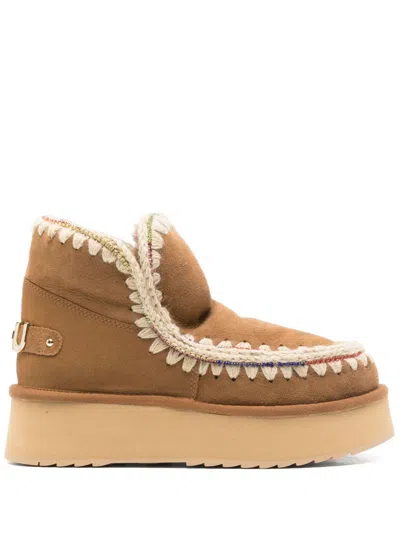 Mou 50mm Eskimo 18 Boots In 褐色