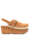 Mou 67mm Clog Pumps In Brown