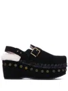 Mou Sandals In Black