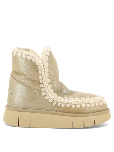 Mou Ankle Boots Beige