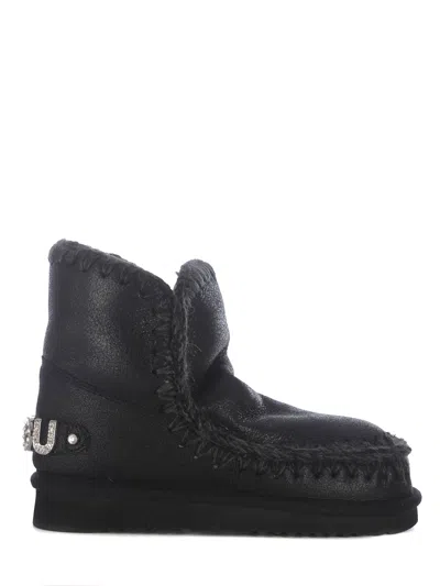 Mou Ankle Boots "eskimo18" In Black