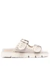 MOU BIO BUCKLE SANDALS