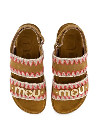 Mou Bio Sandals In Brown