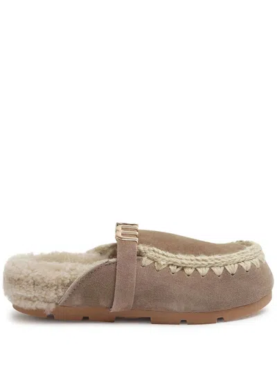 Mou Bio Winter Slippers Sandals In Multi