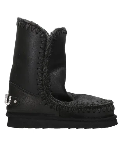MOU MOU BOOTS BLACK