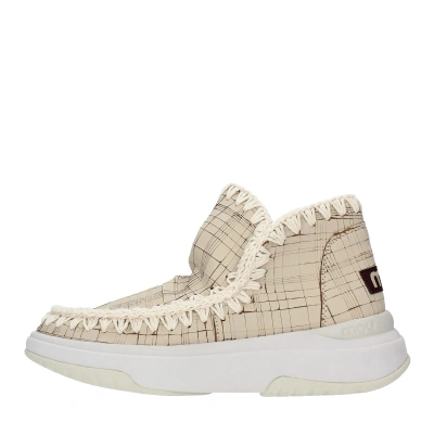 Mou Boots Beige In Beige Chari