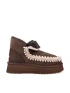 Mou Mini Eskimo Platform Boot In Brown