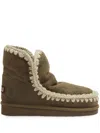 Mou Eskimo 18 Ankle Boots In Brown