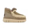 Mou Grey Eskimo Bounce Sneaker In Gray