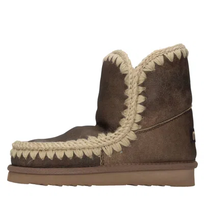 Mou Boots In Marrone Scuri