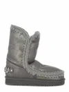 Mou Botines - Eskimo 24 In Grigio Metallico