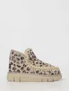 Mou Eskimo Bounce Leopard Print Platform Boots In Animal Print