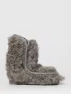 Mou Eskimo 18 Checkiang Fur Boots In Multi