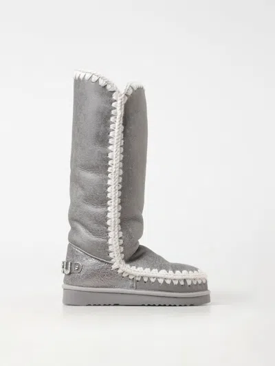 Mou Boots  Woman Color Silver In Silber