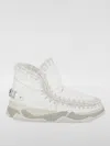 Mou Eskimo Whipstitch High-top Sneakers In Weiss