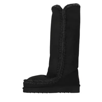 Mou Boots In Nero Scuri