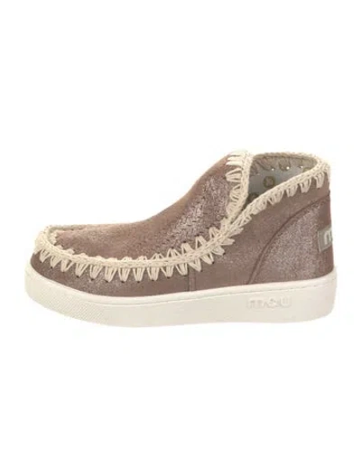 Pre-owned Mou Boots W/ Tags In Brown