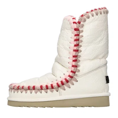 Mou Boots White In Bianco Neutri