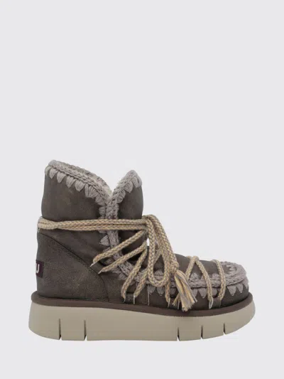 Mou Boots Woman Color Grey In Gray