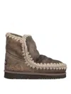 Mou Eskimo 18 Boots In Gray