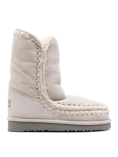 Mou Eskimo Boot 24 Cm Chalk In Neutral